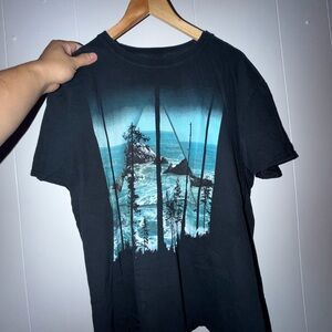 Men Tony Hawk Vintage Graphic T-Shirt